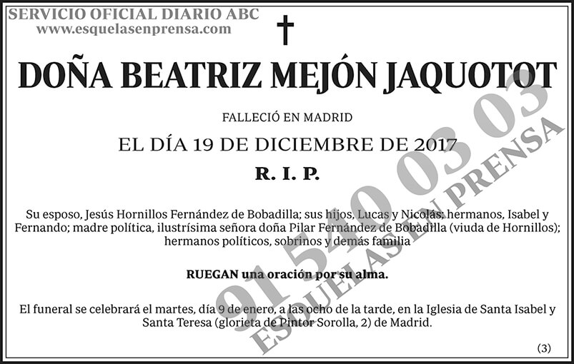 Beatriz Mejón Jaquotot